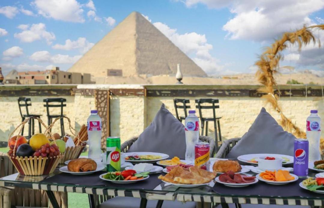 Thoth Pyramids Inn Kafret el-Gabal Esterno foto
